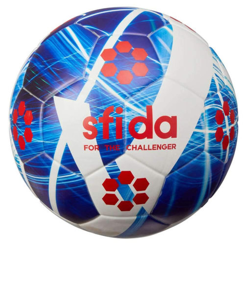 スフィーダ（SFIDA）サッカーボール 5号球 ELECTRIC DRIBBLER SB-21ED01 BLU/WHT 5
