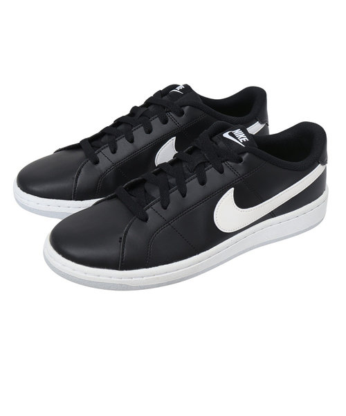 ナイキ（NIKE）スニーカー コート ロイヤル 2 NN ブラック ホワイト DH3160-001 スポーツシューズ 靴 ローカット ビーガンシューズ シンプ…