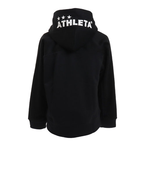 アスレタ（ATHLETA）ジュニア 防風スウェット ジップ パーカー 3355J BLKXBLKウェア | Super Sports XEBIO  mall店（スーパースポーツゼビオ）の通販 - mall