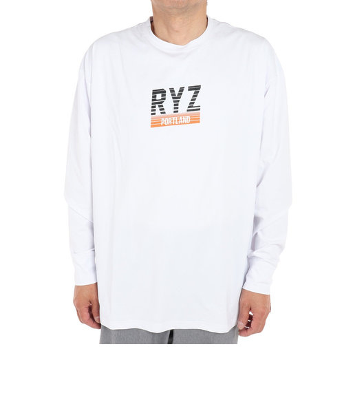 ライズ（RYZ）バスケットボールウェア ロンT N/08 長袖Tシャツ