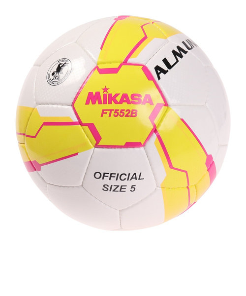 ミカサ（MIKASA）サッカーボールALMUND 検定球5号 手縫い FT552B-YP 