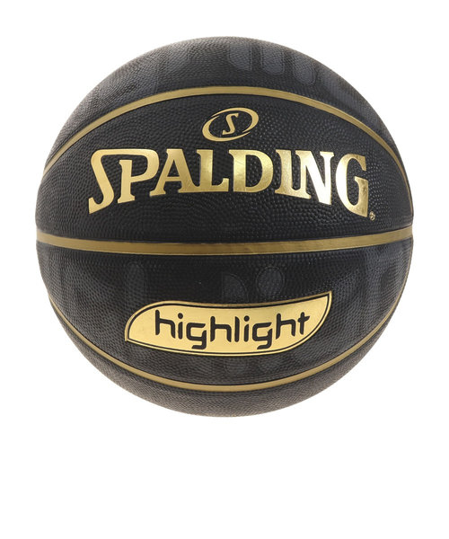 スポルディング（SPALDING）バスケットボール 7号球 ゴールドハイライト 84-538J