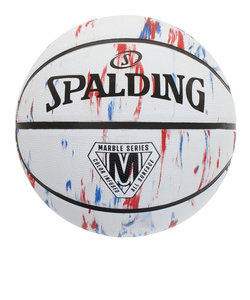 スポルディング（SPALDING）バスケットボール 7号球 マーブル トリコロール 84-399Z