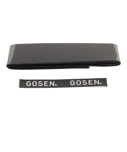 ゴーセン（GOSEN）テニスグリップテープ バリアグリップ 1本入り ブラック AC38BK