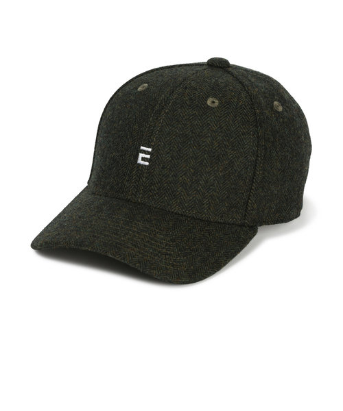 エルケクス（ELKEX）ロゴツイードキャップ 897EK1ST2646 OLIVE 帽子