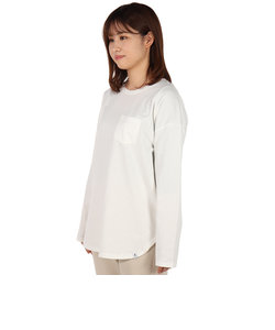 エルケクス（ELKEX）ビッグクルーロングTシャツ EKL1FA3083 OWHT