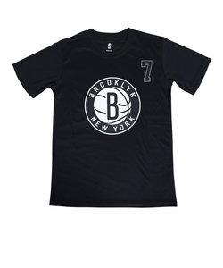 エヌビーエー（NBA）バスケットボールウェア ジュニア ネッツ アイコン ケビン・デュラント Tシャツ PFC7Z-NETS/BL