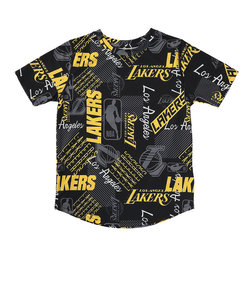 エヌビーエー（NBA）バスケットボールウェア ジュニア レイカーズプリントTシャツ PK2B3FEEU LAKERS