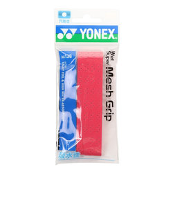 ヨネックス（YONEX）テニスグリップテープ 1本入り ウェットスーパーメッシュグリップ レッド AC138-037