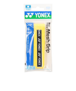 ヨネックス（YONEX）テニスグリップテープ ウェットスーパーメッシュグリップ イエロー AC138