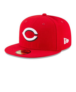 ニューエラ（NEW ERA）キャップ 59FIFTY MLBオンフィールド シンシナティ・レッズ ホーム 11449383 帽子 吸汗速乾 大きいサイズ