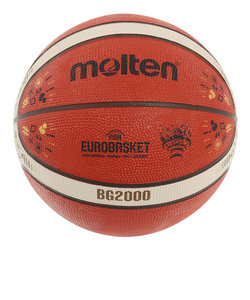 モルテン（molten）バスケットボール 7号球 ユーロバスケット 2022 公式試合球 レプリカ B7G2000-E2G 屋外 室外