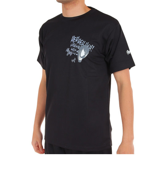 マーベル（MARVEL）バスケットボール ウェア UVカット キャラクター ヴェノム VENOM 半袖 Tシャツ DS0212014 吸汗速乾 抗菌防臭 冷感