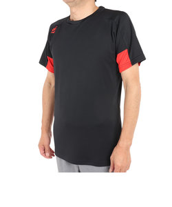 デュアリグ（DUARIG）サッカーウェア ドライプラス 半袖 Tシャツ プラクティスシャツ 2S8205-SCWR-741UK BLK 速乾