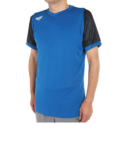 デュアリグ（DUARIG）サッカーウェア ドライプラス 半袖 Tシャツ プラクティスシャツ 2S8206-SCWR-741UK BLU 速乾