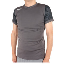 デュアリグ（DUARIG）サッカーウェア ドライプラス 半袖 Tシャツ プラクティスシャツ 2S8206-SCWR-741UK CGRY 速乾