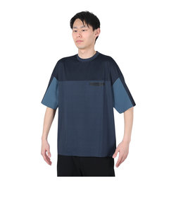 ウィッテム（HUITIEME）半袖Tシャツ メンズ 配色着圧ポケット 191-26240-098