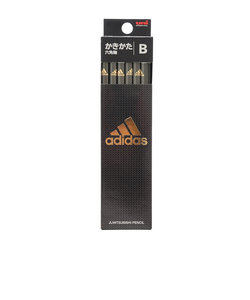 アディダス（adidas）かきかた鉛筆 AI04 黒金 B K5601B