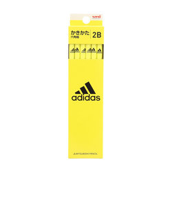 アディダス（adidas）かきかた鉛筆 AI06 黄黒 2B K56072B