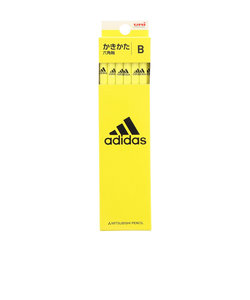 アディダス（adidas）かきかた鉛筆 AI06 黄黒 B K5607B