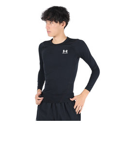 アンダーアーマー（UNDER ARMOUR）着圧 長袖 コンプレッション ヒートギア(夏向け) ロングスリーブ 1361524 001 速乾