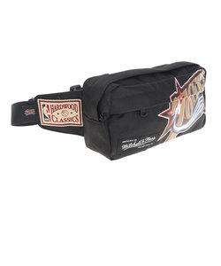 NBA 76ers ボディバッグ Fanny Pack－P76 ウエストポーチ CBFPBA19300-BLK