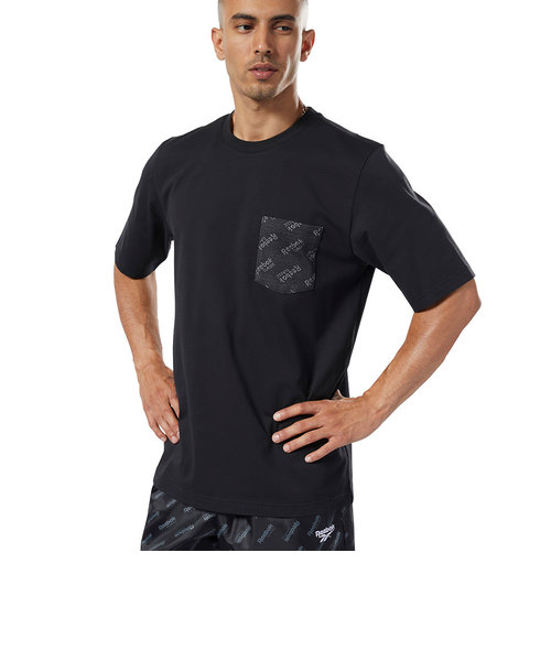 リーボック（REEBOK）Tシャツ メンズ 半袖 ポケットクラシックス ロゴ