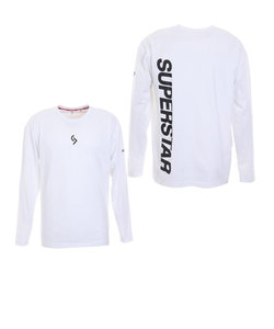 ミズノ（MIZUNO）バスケットボールウェア ロンT SUPER STAR 長袖Tシャツ 32JAS22101