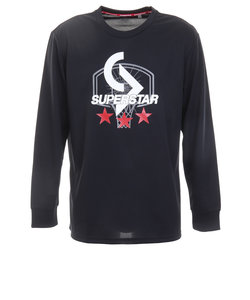 ミズノ（MIZUNO）バスケットボールウェア ロンT SUPER STAR 長袖Tシャツ 32JAS22309