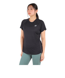 ニューバランス（new balance）半袖Tシャツ レディース Impact Run WT21262 BK 