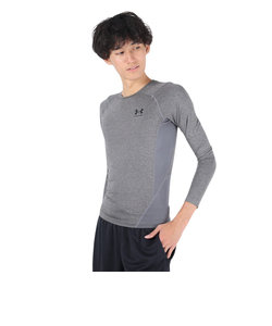 アンダーアーマー（UNDER ARMOUR）着圧 長袖 コンプレッション ヒートギア(夏向け) ロングスリーブ 1361524 090 速乾