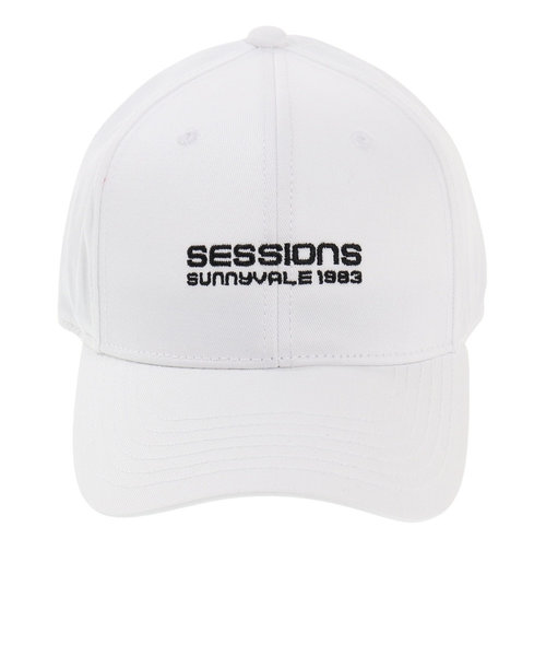 セッションズ（SESSIONS）プレーンロゴキャップ 218214 WHT | Super