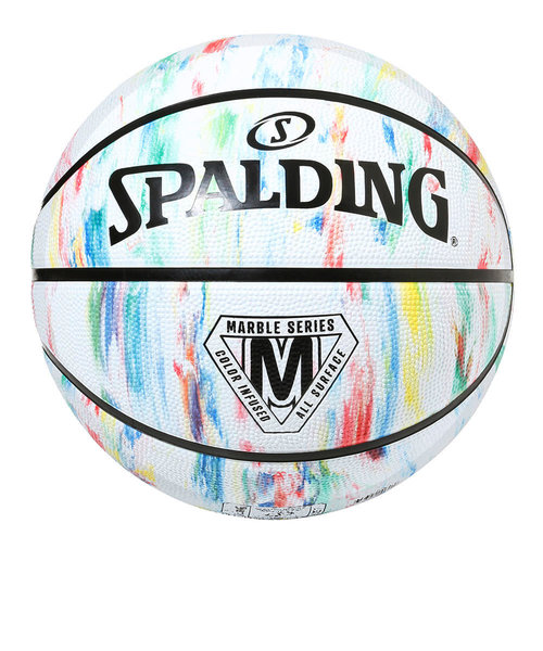 スポルディング（SPALDING）バスケットボール 7号球 マーブル レインボー 84-397Z