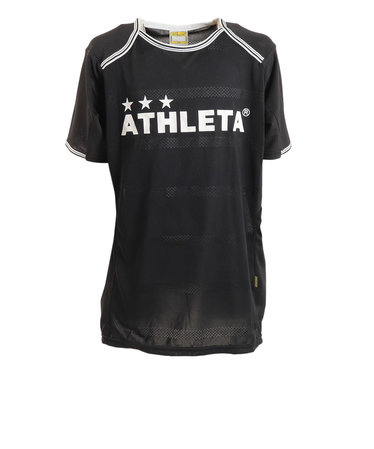 アスレタ（ATHLETA）サッカー フットサルウェア Tシャツ ジュニア プラクティスシャツ 2366J BLK 速乾 | Super Sports  XEBIO u0026mall店（スーパースポーツゼビオ）の通販 - u0026mall