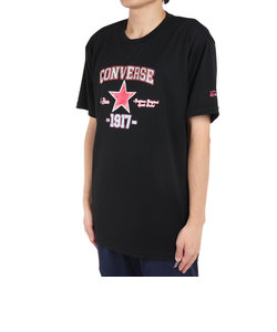 コンバース（CONVERSE）バスケットボールウェア プリントTシャツ CB221360-1900