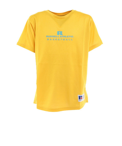ラッセル（RUSSELL）バスケットボールウェア ジュニア DRYPOWER Tシャツ RBBJ21S001 YEL