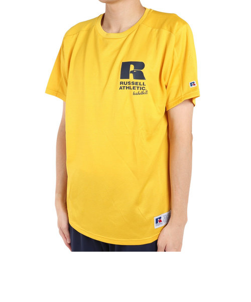 ラッセル（RUSSELL）バスケットボールウェア DRYPOWER PPTシャツ RBBM21S001 YEL