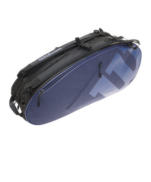 ウイルソン（Wilson）テニス ラケットバッグ TEAMJ 6PK RACKET BAG NVY/BLU WR8021604001 (6本収納可)  | Super Sports XEBIO u0026mall店（スーパースポーツゼビオ）の通販 - u0026mall