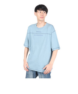 エルケクス（ELKEX）オーガニック クルーTシャツ EKM2SP4135 BLU