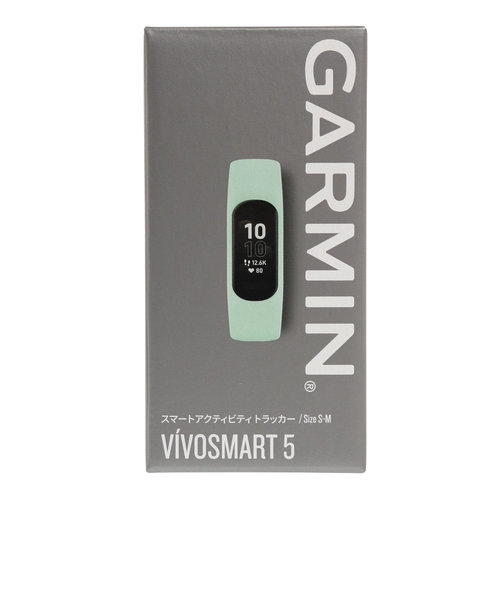 ガーミン（GARMIN）スマートウォッチ 時計 vivosmart 5 Mint S/M 010