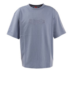 3D EMBROY LOGO 半袖Tシャツ 22SSSLYM011-BGRY