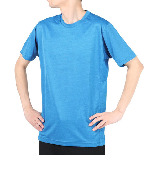 デュアリグ（DUARIG）半袖Tシャツ メンズ 高通気素材 VXBREEZE 杢調 SL A 2S3360-TRCT-863SPT BLU