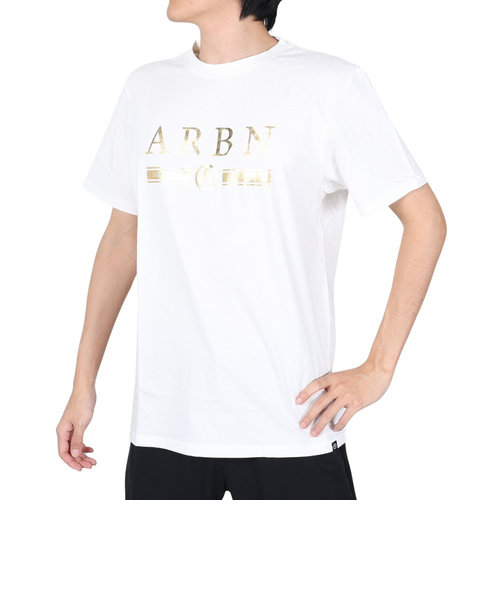 エアボーン（ARBN）ロゴ 半袖Tシャツ 22S-ARBN-010SS-WHT