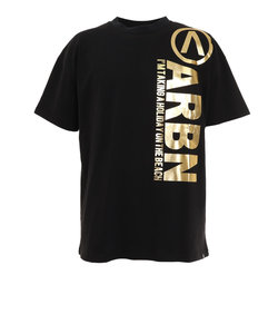 エアボーン（ARBN）半袖Tシャツ メンズ ロゴ 22S-ARBN-011SS-BLK