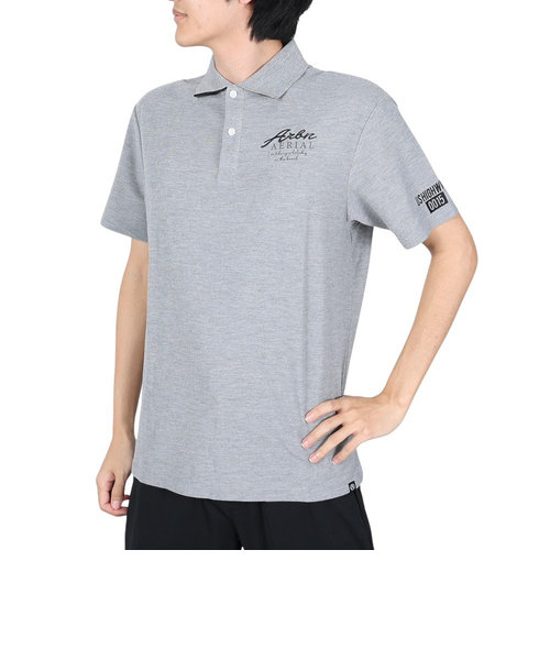 エアボーン（ARBN）半袖ポロシャツ 22S-ARBN-009PS-MGRY