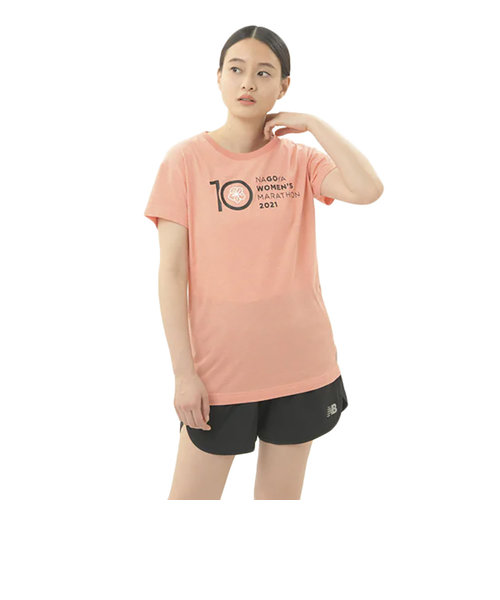 ニューバランス（new balance）半袖 Tシャツ レディース 名古屋ウィメンズマラソン AWT1126YPPR