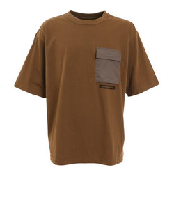 エルケクス（ELKEX）ORGANIC POCKET 半袖Tシャツ EKM2S14139 BRN
