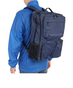 ザ・ワープ・バイ・エネーレ（The Warp By Ennerre）SQUARE BACKPACK 30L WB3MGA51 NVY リュック 防水 撥水