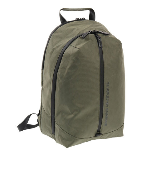 ザ・ワープ・バイ・エネーレ（The Warp By Ennerre）ROUND DAYPACK 22 WB3MGA52 KHK リュック 防水 撥水