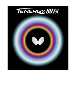 バタフライ（Butterfly）卓球ラバー テナジー 80FX RED 05940
